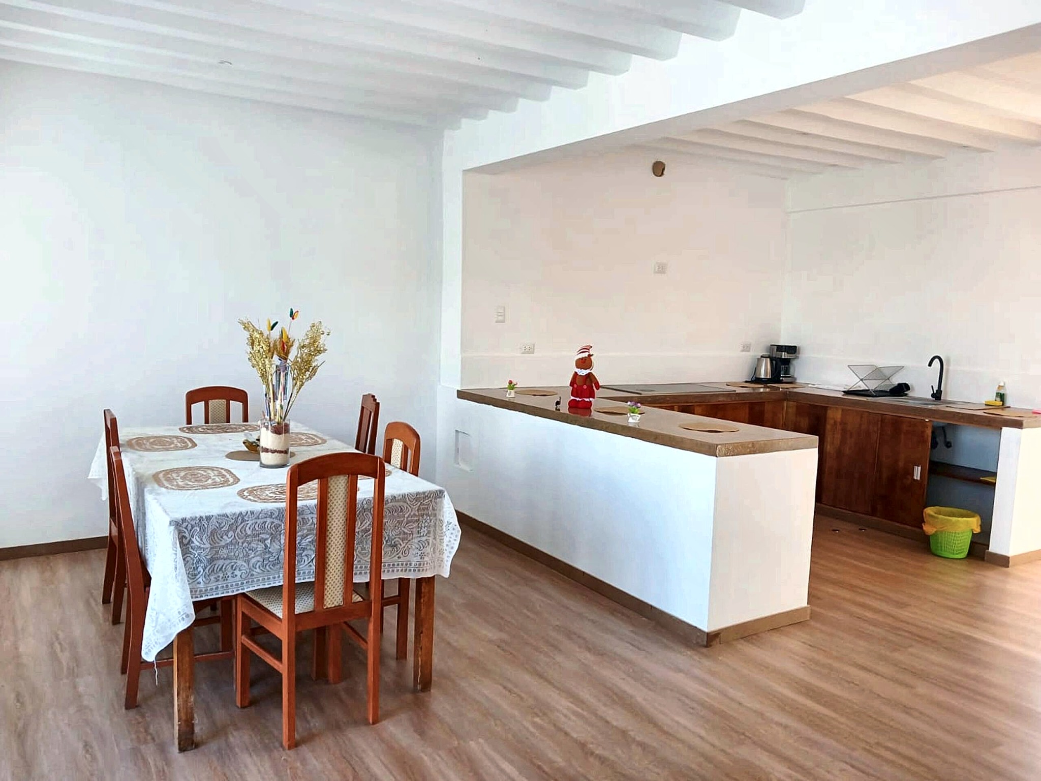 Kitchen and dining
